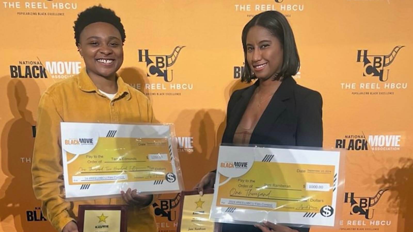 Tamia Edmonds wins at the Reel HBCU Film competition
