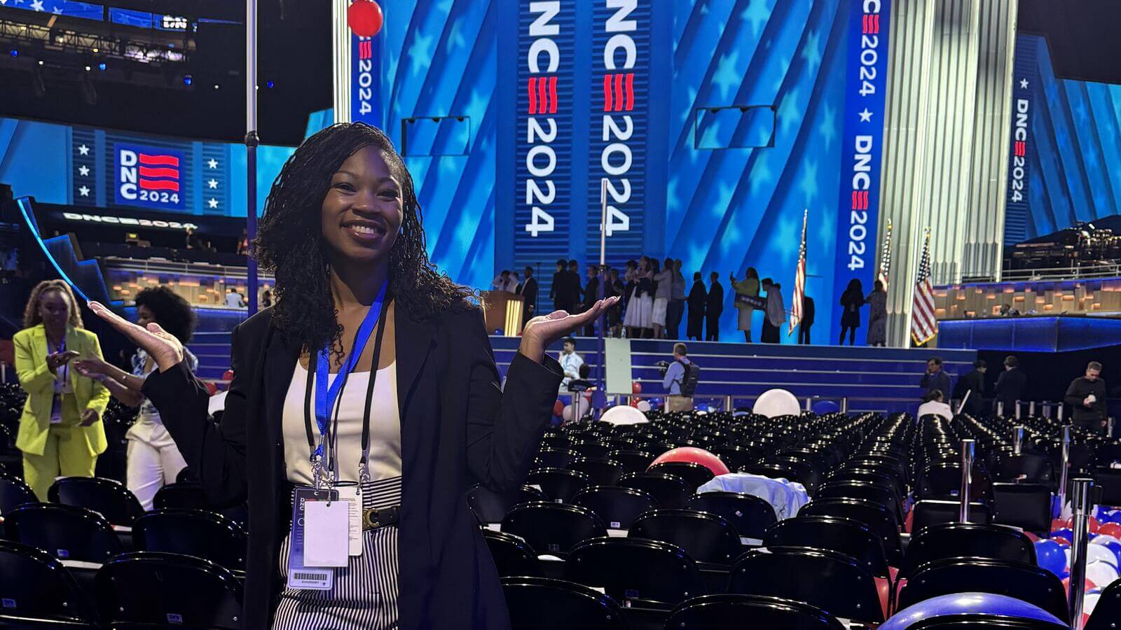 Dr. Christine McWhorter at DNC 2024