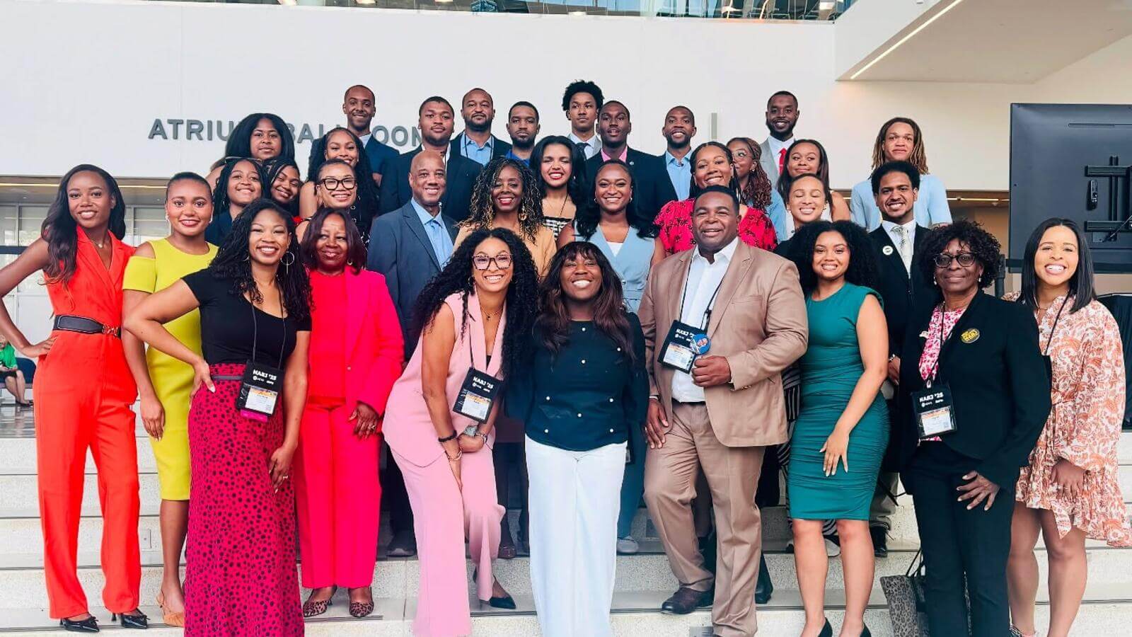 HU representation at NABJ50 in Cleveland
