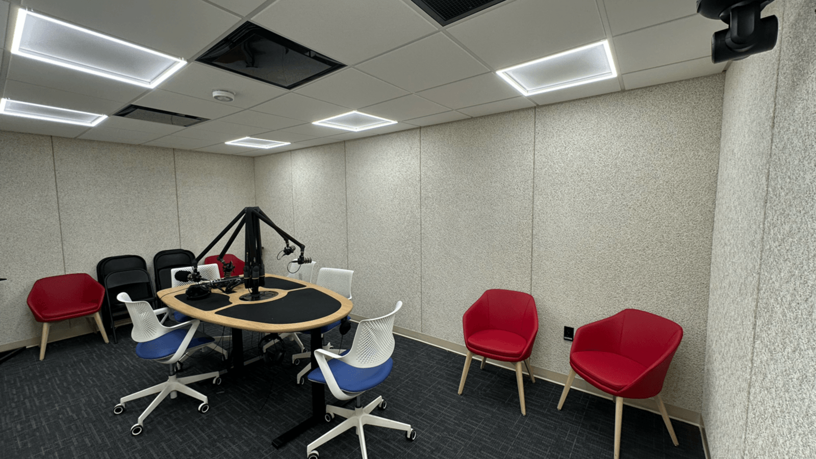 Glasshouse Radio Podcasting Room