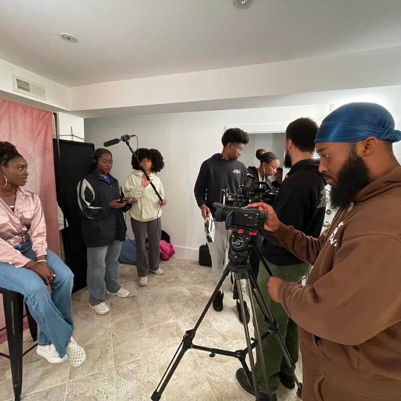 Howard University Film and Television Students