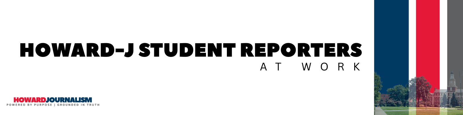 Student Reporters at Work Banner
