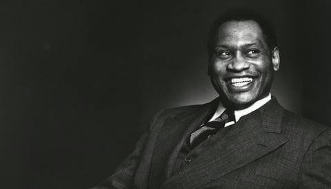 Paul Robeson Smiling Portrait