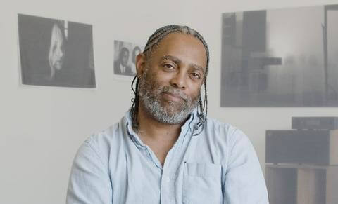 Arthur Jafa in studio headshot