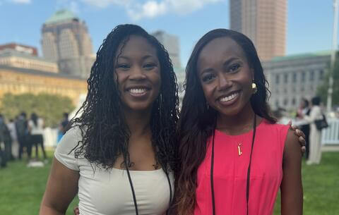 Dr. Christine McWhorter and Kayla Farris '25